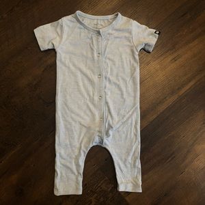 Sweet Bamboo heather blue romper